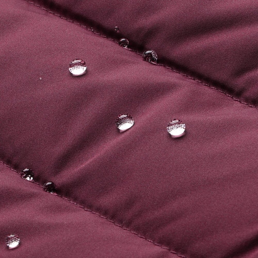 Ororo Women's Heated Lightweight Down Vest (Apparel Only) Wine Red XS - Picture 16 of 16